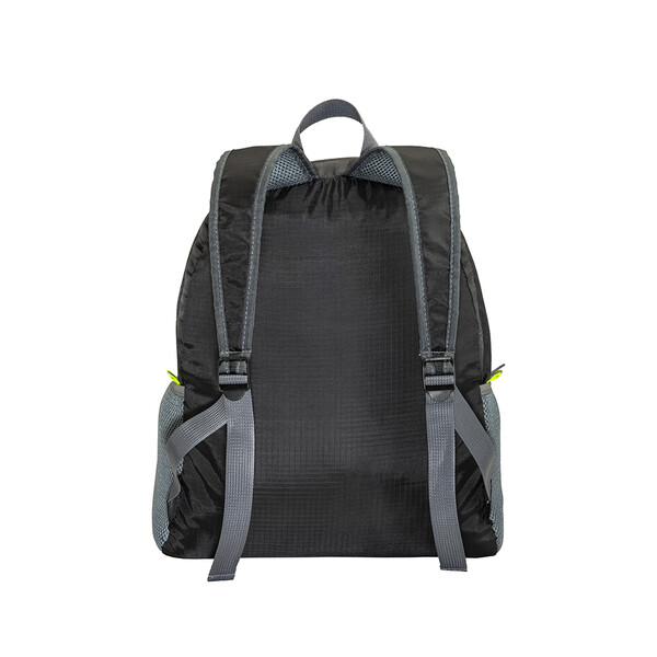 Faltbarer Rucksack Aus 210D Ripstop-Polyester - Schwarz