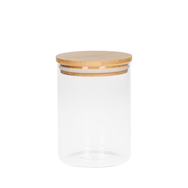 Récipient En Verre "Bambou", 700 Ml