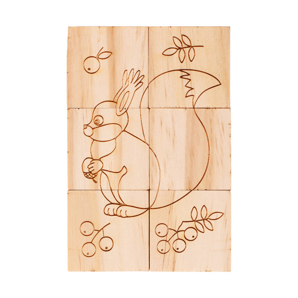 Animal World wooden blocks
