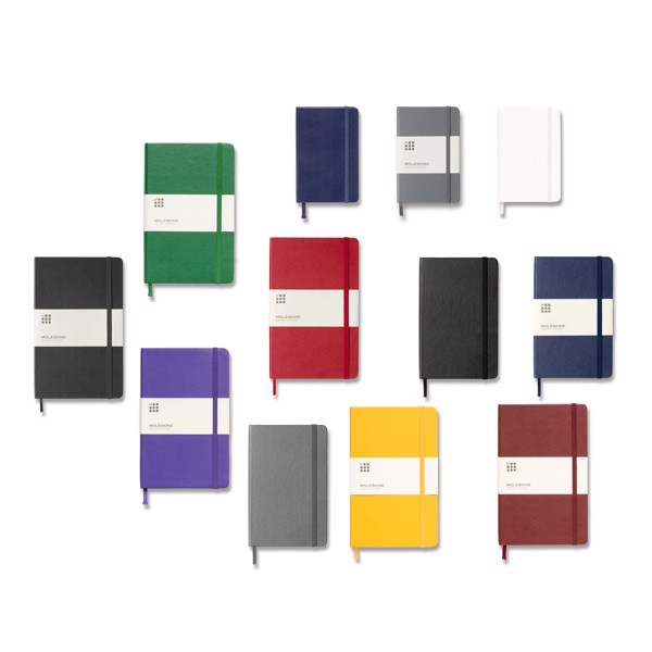 Moleskine Classic L hard cover notebook - ruled - White