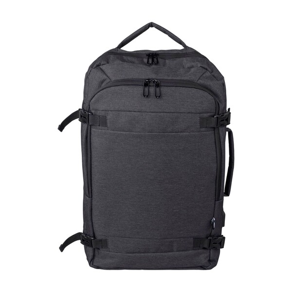 Sac à dos Malcolm | Recyclé | Ordinateur portable 17" | 29 l - noir