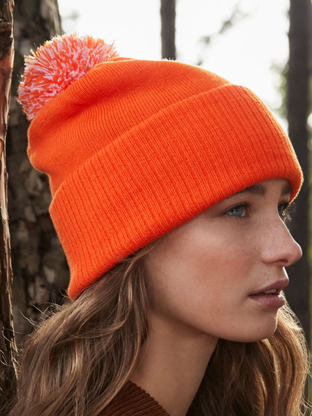 Snowstar Beanie - White / Black