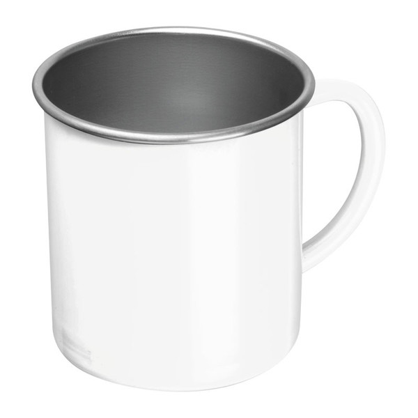 Steel Cup Trezzo 350 ml - White