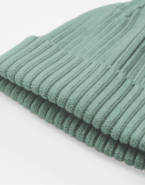 Berretto Da Bambino In Cotone Organico - Dusty Green / ONE SIZE