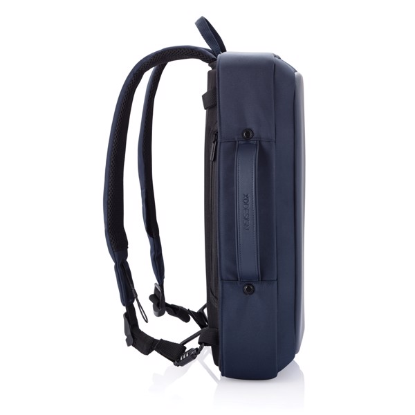 Bobby Bizz Anti-Diebstahl Rucksack & Aktentasche - Blau / Schwarz