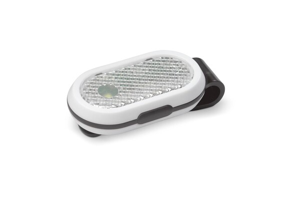 Fietslamp click-on - Zwart / Wit