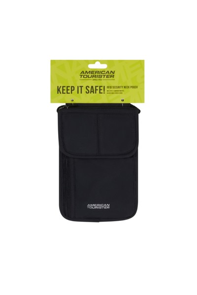 American Tourist. Ta Rfid Security Neck Pouch