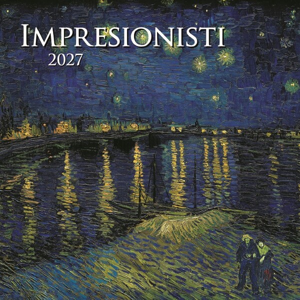 Nástenný Kalendár Impresionisti Štvorec 2027