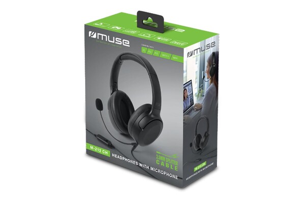 M-212 CH | Casque filaire Muse avec microphone