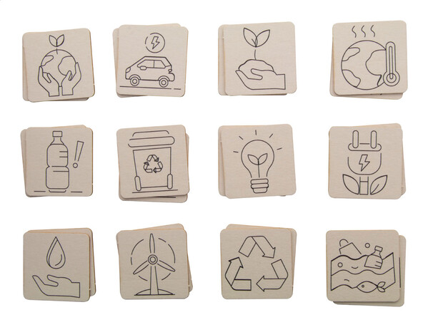 Colouring Memory Game Colormor - Environment Protection