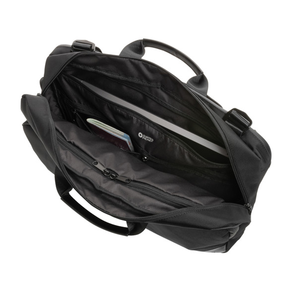 Swiss Peak 2-in-1 laptop backpack, 15.6 inch, recycled