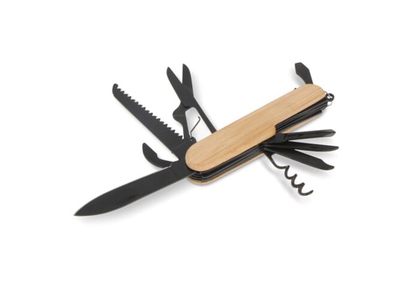 Multi-tool bamboo 9 functions - Black
