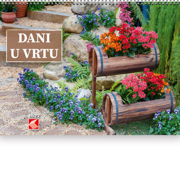 Preklopni zidni kalendar – Dani u vrtu