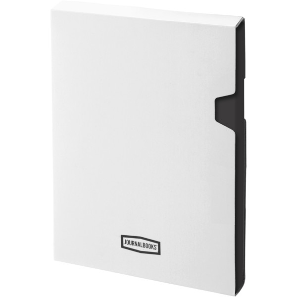Classic A6 hardcover lommenotesbog - Ensfarvet Sort