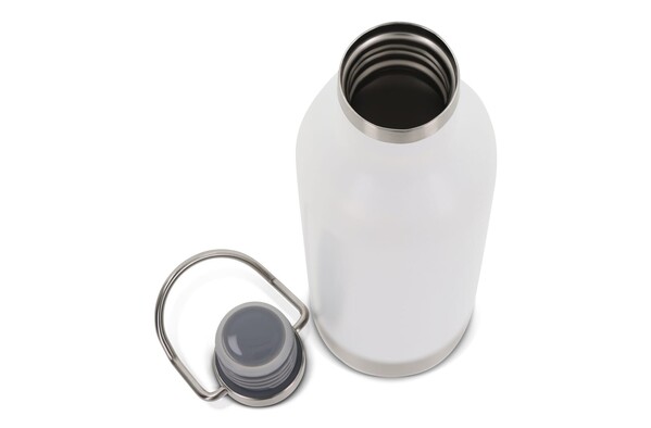 Bouteille isotherme en acier inoxydable 400ml - Blanc