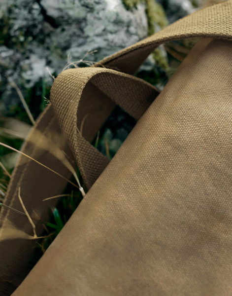 Heritage Waxed Canvas Backpack - Black / ONE SIZE