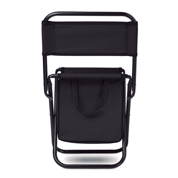 Stol Sit & Drink, hladilnik 600D, največja teža 85 kg - Črna