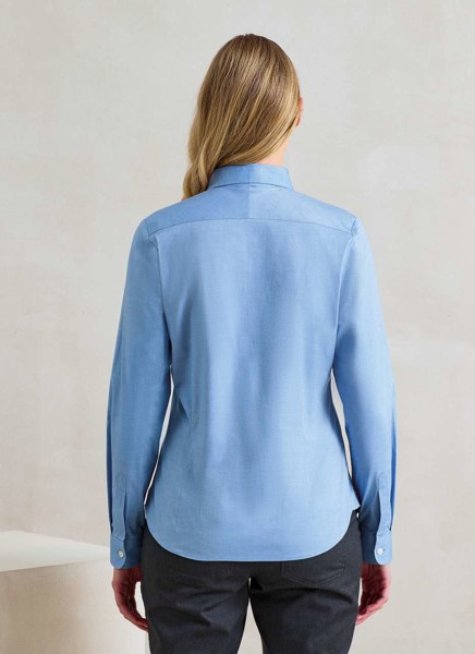 ŽENSKA KOŠULJA DUGIH RUKAVOVA SUPREME OXFORD - Bijela / 3XL