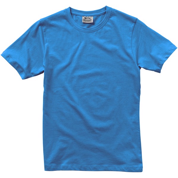 Camiseta de manga corta para mujer "Ace" - Azul aqua / M