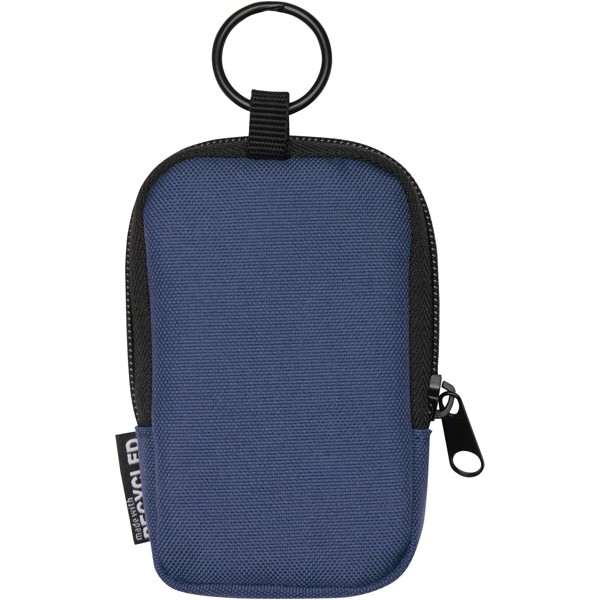Petite pochette Byron Clip & Go recyclée certifiée GRS de 0,2 L - Marine