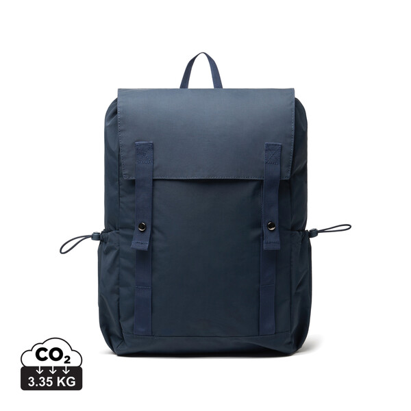 Sac à dos en nylon recyclé RCS KENTO URBAN - Bleu Marine