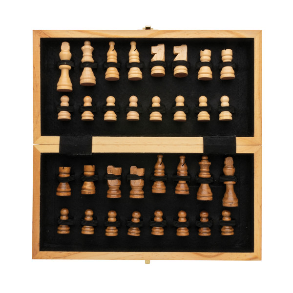 XD - Luxury wooden foldable chess set