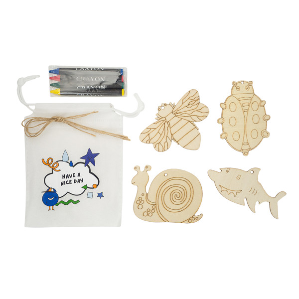 Filippo colouring tag set