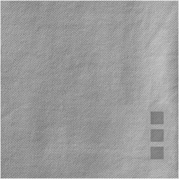 Polo stretch manches courtes homme Markham - Gris mélangé / XS
