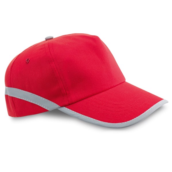 JONES. Polyester cap - Red