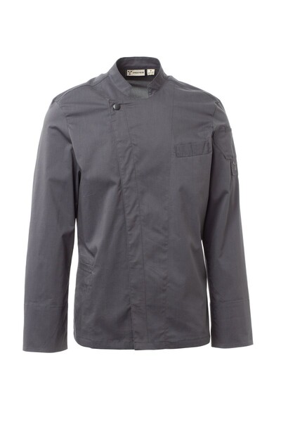Jaleca de Cozinheiro Elite Mesh - Cinzento