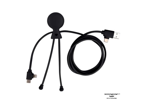 Xoopar Mr. Bio Dolgi kabel 1 m, moč 60 W - Črna
