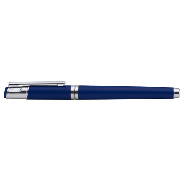 Stylo encre gel Dylan - Bleu / Jet d’encre 4 couleurs