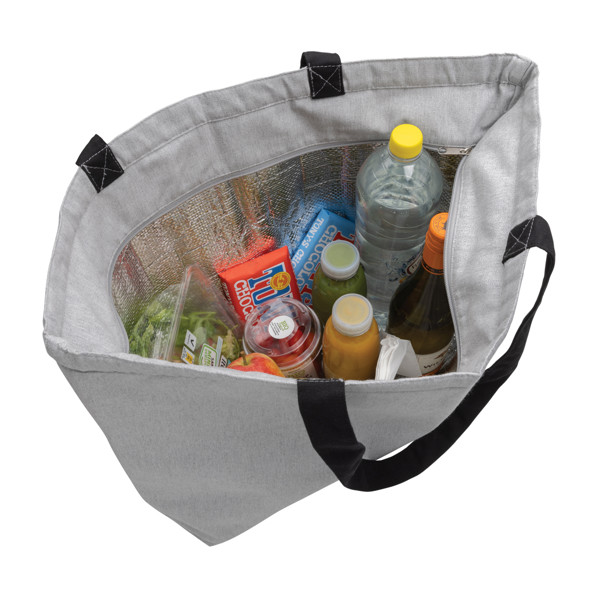 Impact Aware™ 285 gsm rcanvas large cooler tote undyed - Grey