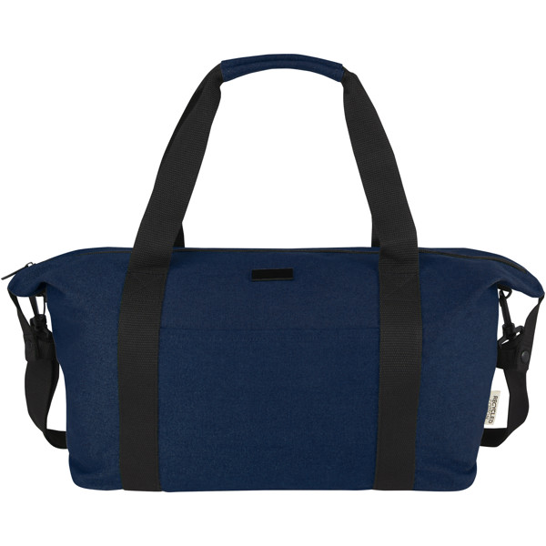 Sac de sport Joey de 25 L en toile recyclée GRS - Marine