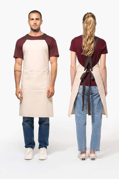 Organic Cotton Apron - Wine