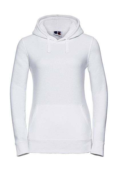 Ladies' Authentic Hooded Sweat - White / S