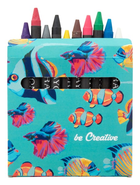 Custom 12 Pc Crayon Set Craxon 12