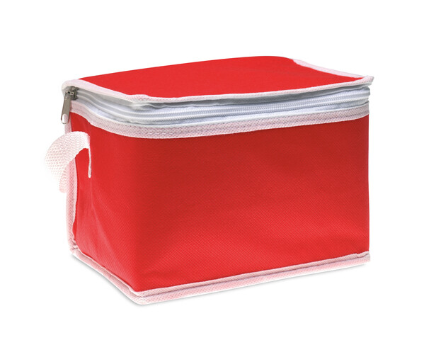 Sac iso  pour 6 cannettes Promocool - Rouge