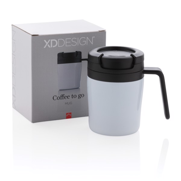 Xd Xclusive mug, 160ml, double wall - White