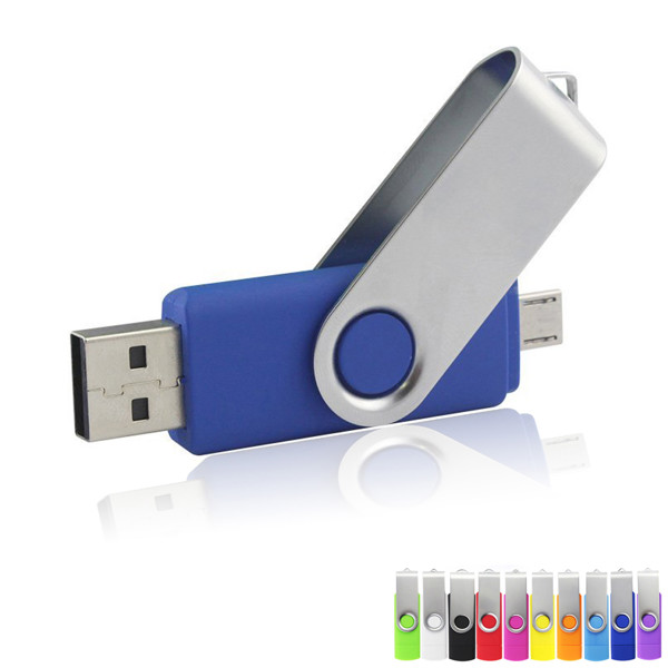 USB Flash drive OTG01 - WHITE_1GB