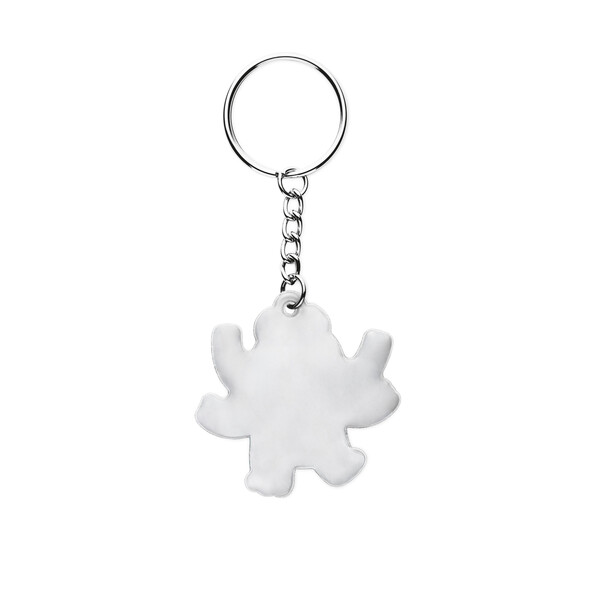 PVC vinyl key chain in own shape - M2 ring / Tissue paper wrapping