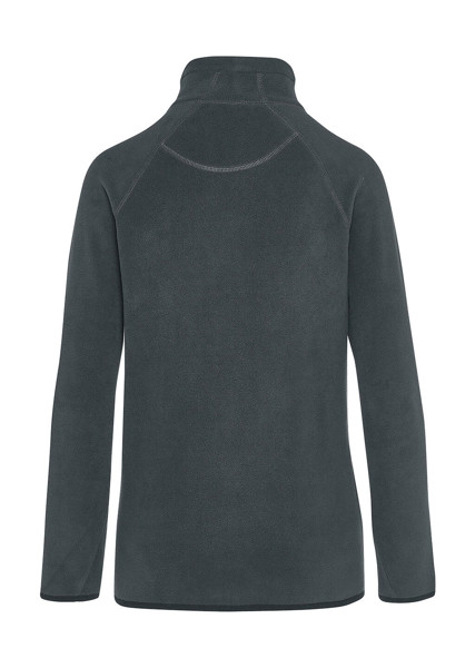Signature Tagless Microfleece Full Zip Women - Dark Black / 2XL