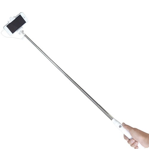 Monopod pliable déclencheur - Blanc