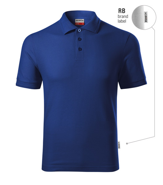 Polokošile Pánská Rimeck® Reserve - Královská Modrá 05 (Brand Label) / 2XL