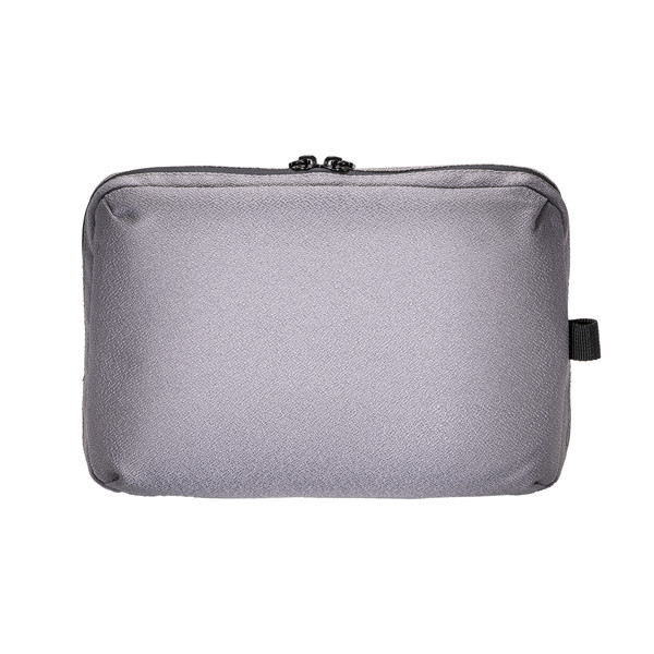 Tech-Organizer Aus Recyceltem 600D-Jacquard-Polyester (Innenfutter Aus R-Pet) - Grau