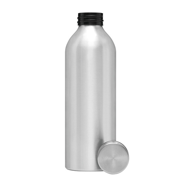 Aluminium Drinking Bottle Jumbo Transit - Silver