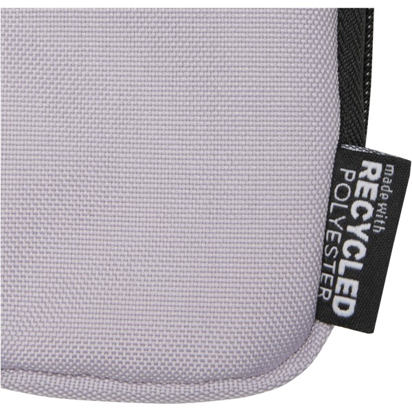 Marsupio di piccole dimensioni in materiale riciclato certificato GRS  Byron Clip & Go - 0,2L - Lilla