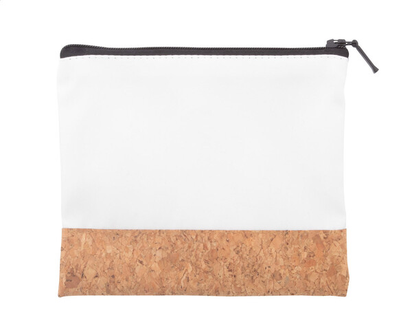 Trousse de toilette CreaBeauty Cork S - Noir / Naturelle