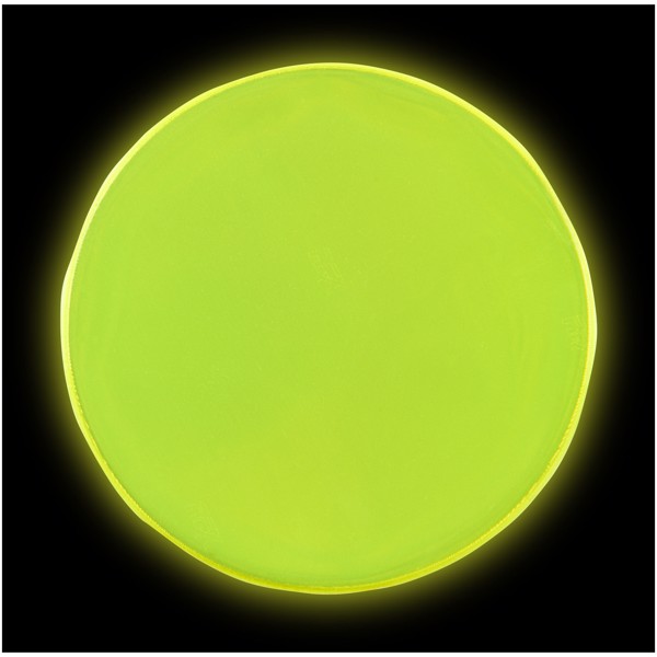 Autocollant réfléchissant rond moyen S-09 RFX™ - Jaune néon