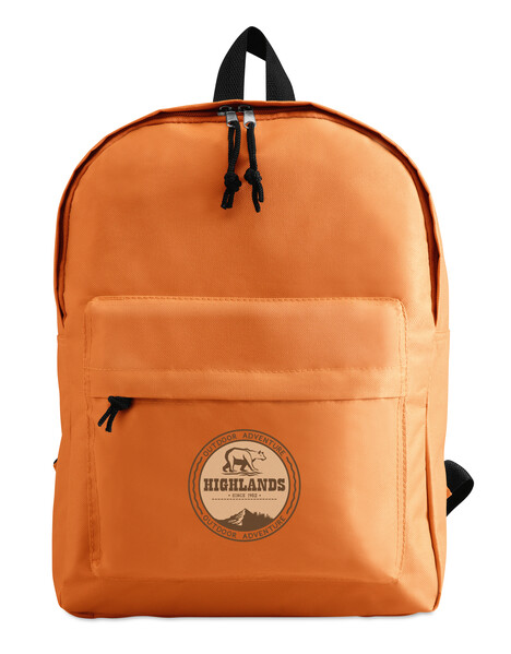 Sac à dos en polyester Bapal - orange